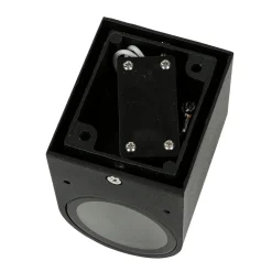 Abgerundete Außen Wandleuchte Down Spot Strahler AALBORG