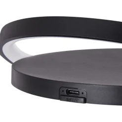 Akku Tischlampe LED Touch kabellose Ladefunktion für Smartphone