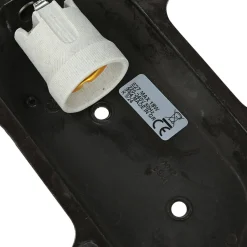 Antike Außenlampe Wand Echt-Messing SKIATHOS