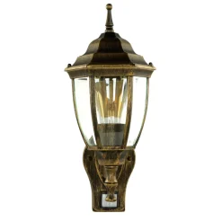 Antike Wand Außenleuchte Nizza mit Sensor