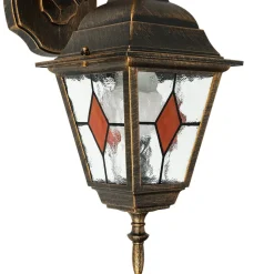 Antike Wandlampe Außen Kupfer SALZBURG wetterfest