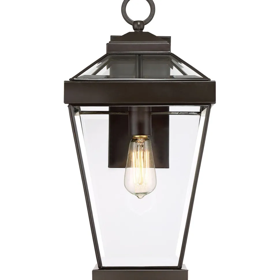 Antike Wandleuchte IP44 Vintage Metall Glas E27