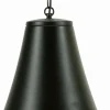 Außen Hängelampe Schwarz Ø26cm Aluminium IP44 Modern