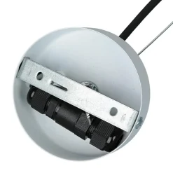 Außen Hängeleuchte Weiß rund Ø45cm