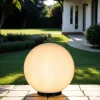 Außen Kugellampe Ø30 cm Weiß IP44 E27