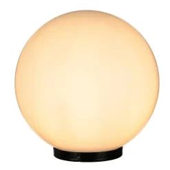 Außen Kugellampe Ø30 cm Weiß IP44 E27
