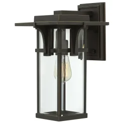 Außen Laterne in Bronze Vintage eckig IP44 Haustür