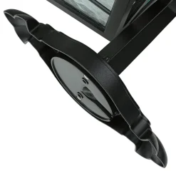 Außen Laterne Schwarz Aluminium IP43 Rustikal LUDGER