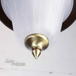 Außen Pendelleuchte aus Echt-Messing Ø20cm ANDROS