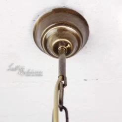 Außen Pendelleuchte aus Echt-Messing Ø20cm ANDROS