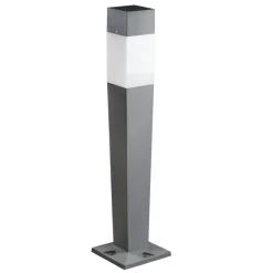 Außen Stehlampe Modern 107 cm Grau Weiß IP44 FLANNA