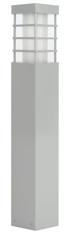 Außen Stehleuchte 50cm IP54 wetterfest in Silber