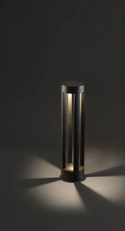 Außen Stehleuchte LED Grau Tepic