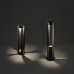 Außen Stehleuchte LED Grau Tepic