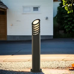 Außen Stehleuchte Modern in Schwarz