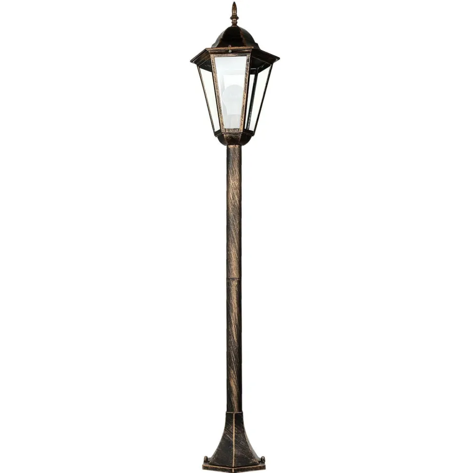 Außen Stehleuchte Schwarz Kupfer wetterfest 1,13m BRISTOL II