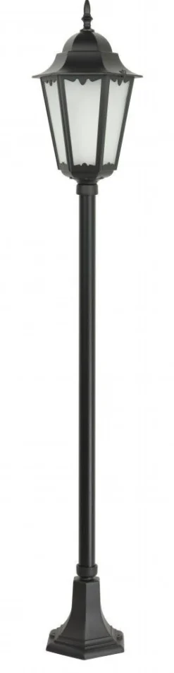 Außen Stehleuchte Schwarz 165cm Rustikal IP43