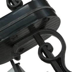 Außen Stehleuchte Schwarz 2-flmg rustikal OTHONOI