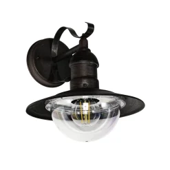 Außen Wandlampe Antik Gold OSLO rustikal wetterfest