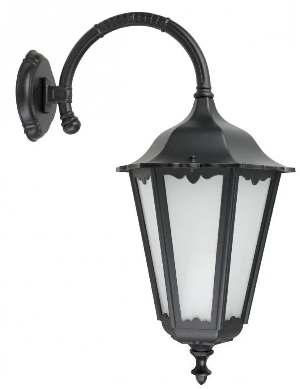 Außen Wandlampe DILSEN Schwarz IP43 Rustikal E27