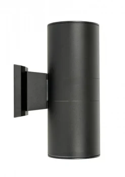 Außen Wandlampe IP54 Up Down Schwarz H:27cm