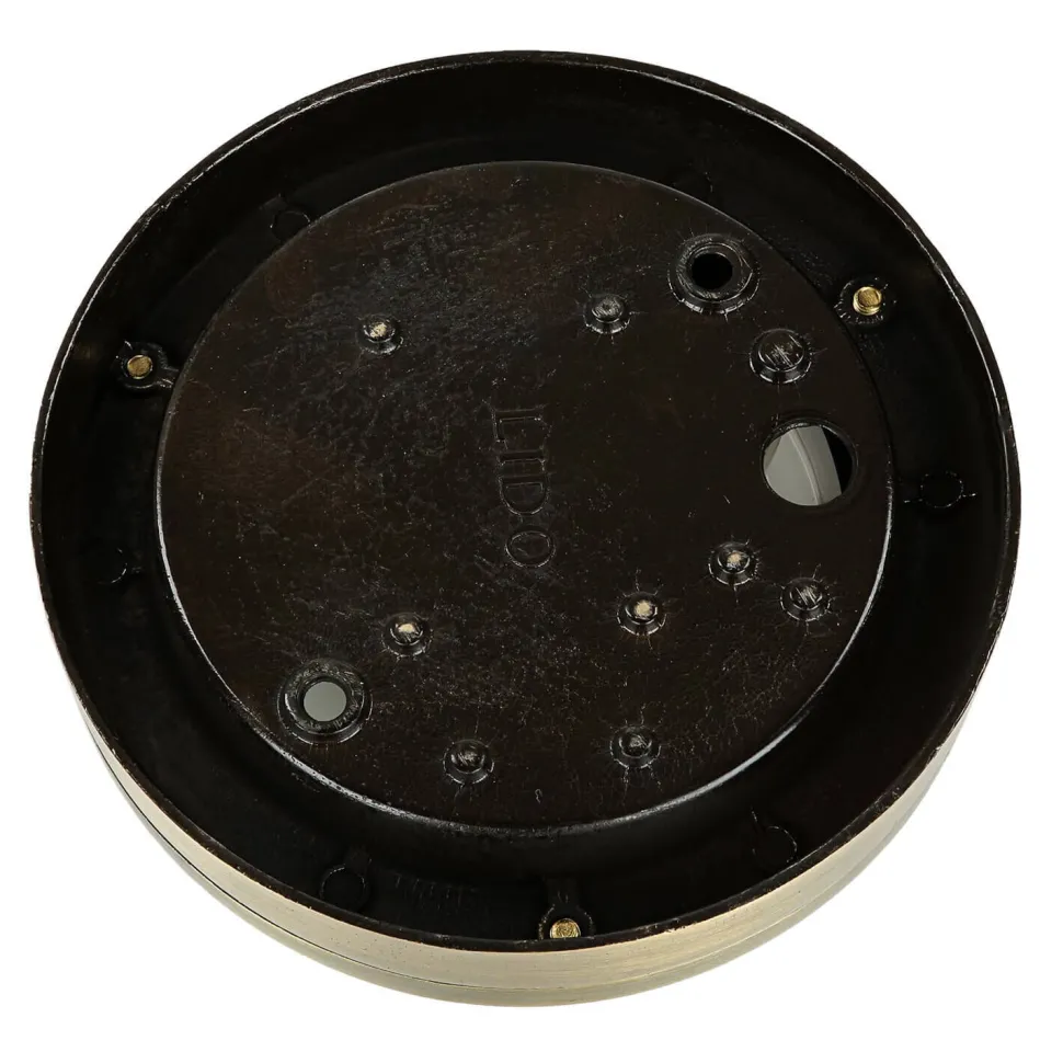 Außen Wandlampe Messing Maritim rund IP64 Haus Tür