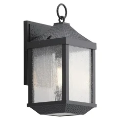 Außen Wandlampe Schwarz Aluminium IP44 Rustikal