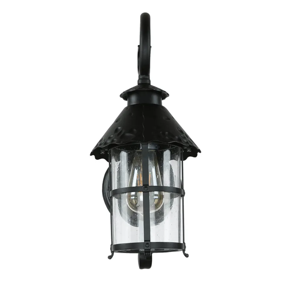 Außen Wandlampe Schwarz regenfest Rustikal TOURNAI