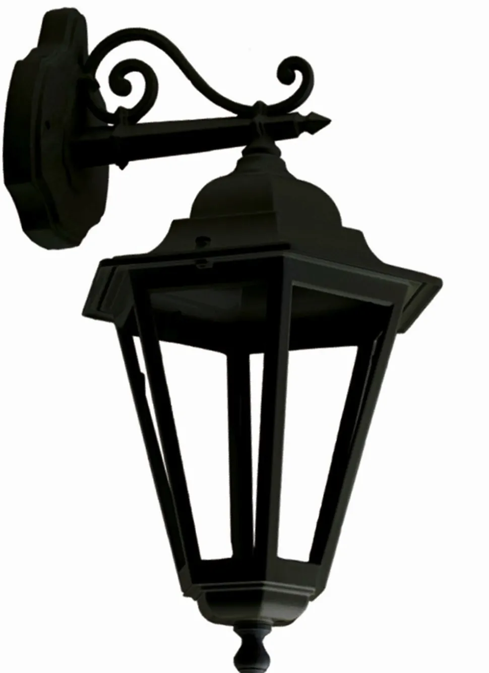 Außen Wandlampe Schwarz Rustikal IP44 E27 MINERVA