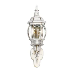 Außen Wandleuchte BREST in Weiß Gold IP44