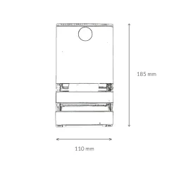 Außen Wandleuchte mit Bewegungsmelder E27 wetterfest