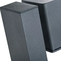 Außenlampe Anthrazit Aluminium 50 cm Garten weg