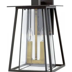 Außenlampe Balkon Haus in Bronze IP44 E27 DARVILL