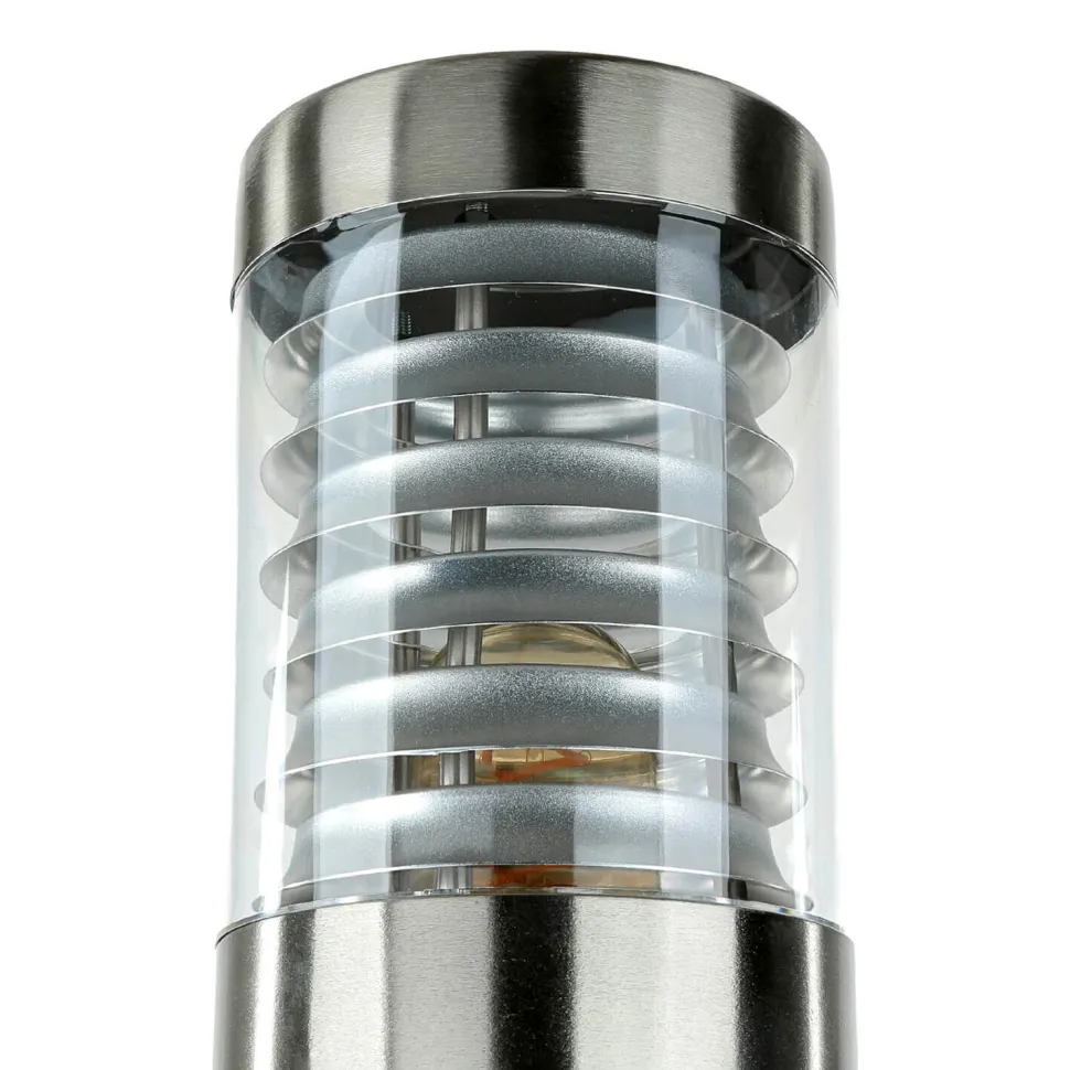 Außenlampe Edelstahl 75 cm blendarm IP44 rund E27