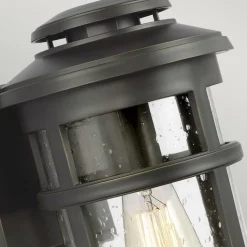 Außenlampe IP44 Rustikal in Bronze antik E27 Balkon