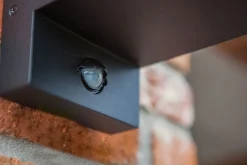 Außenlampe mit Bewegungsmelder Anthrazit IP44 ELLAYINA