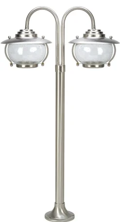 Außenlampe PYRGOS aus Messing rostfrei H:85cm edel