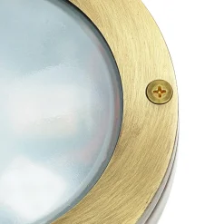 Außenlampe Rund Messing Wand Haus Terrasse