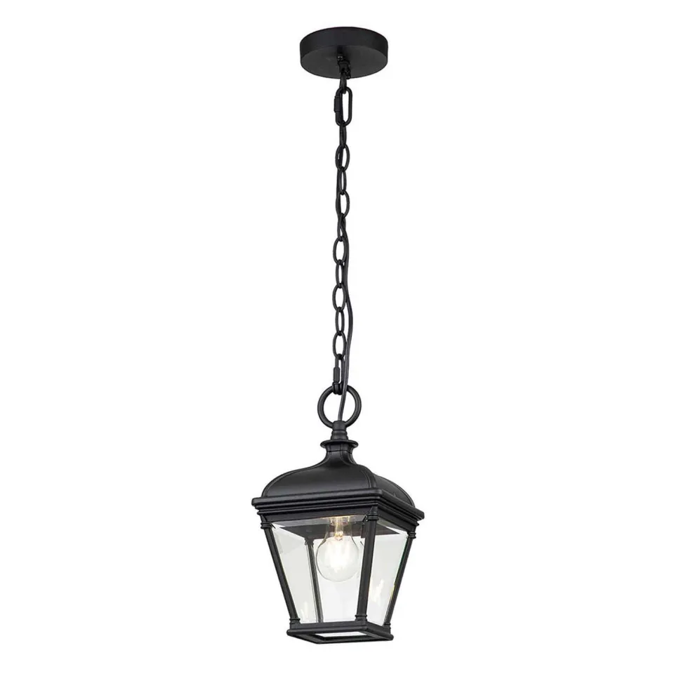 Außenlampe Schwarz B: 18 cm H: max. 141,2 cm E27