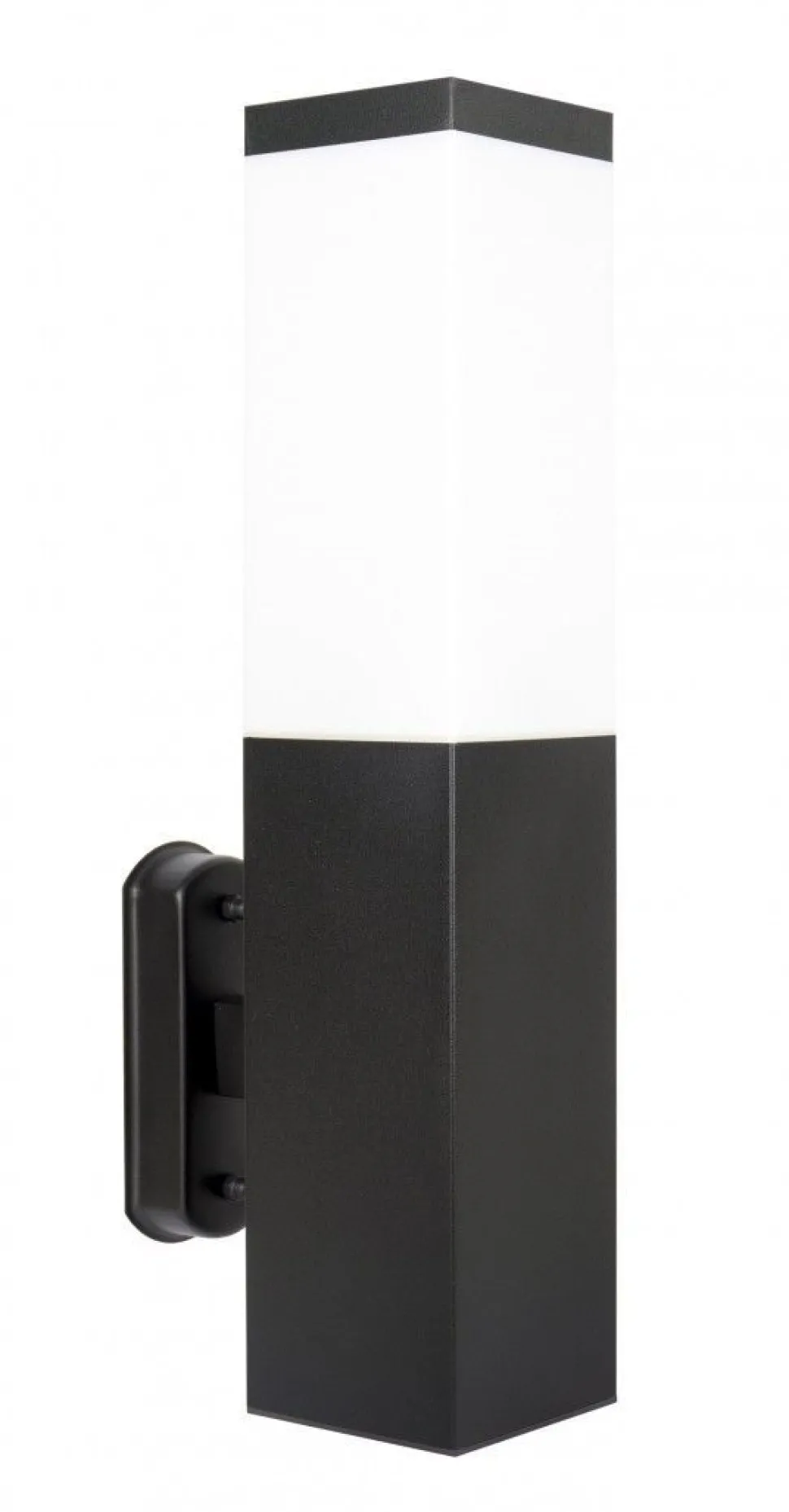 Außenlampe Schwarz Edelstahl IP44 wetterfest E27