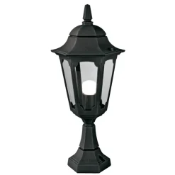 Außenlampe Stehlampe Schwarz H:54cm Garten Weg