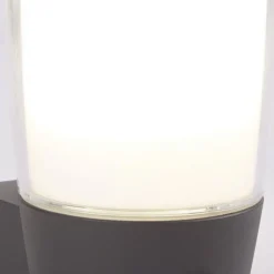 Außenlampe Wand Bewegungssensor IP44 E27 Anthrazit Weiß