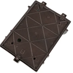 Außenlampe Wand IP64 Messing Glas E27 H: 22 cm GRACIA