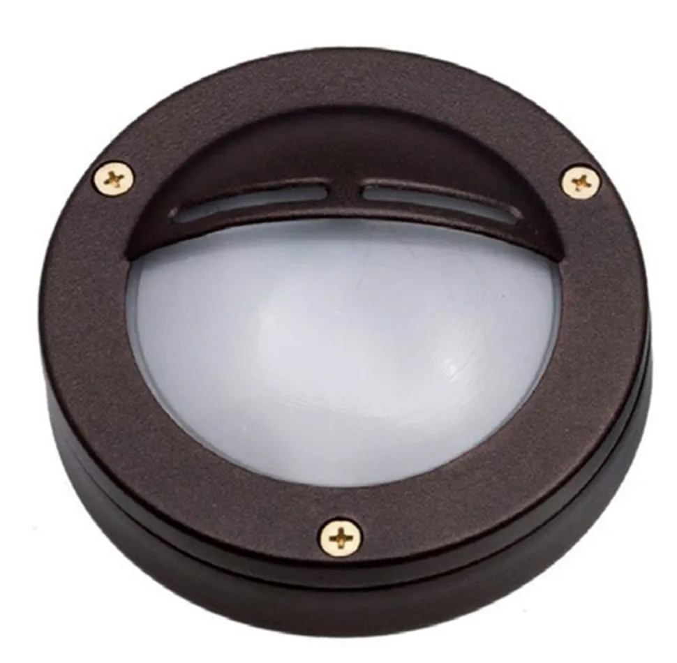 Außenlampe Wand Messing Glas G9 IP64 D: 14 cm rund