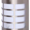 Außenlampe Wand mit Sensor blendarm IP44 in Chrom