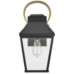 Außenlampe Wand Rustikal Vintage H: 42,8 cm IP44 E27