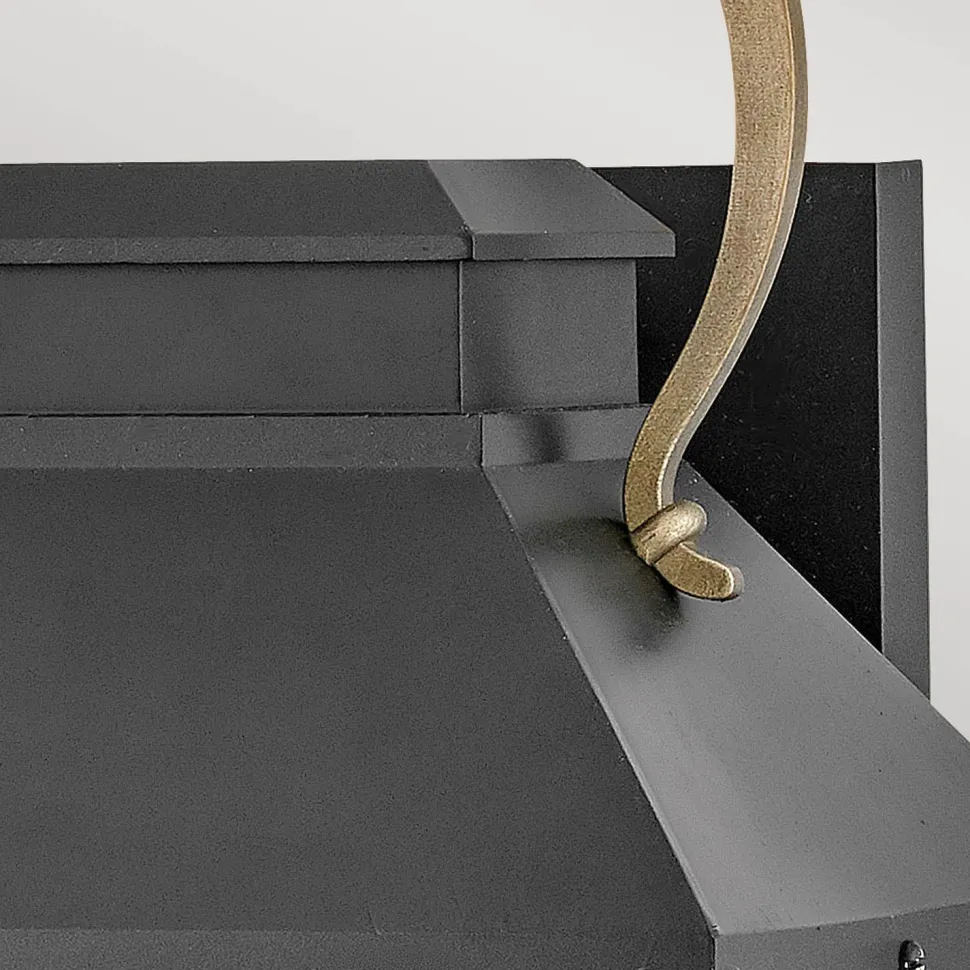 Außenlampe Wand Rustikal Vintage H: 42,8 cm IP44 E27