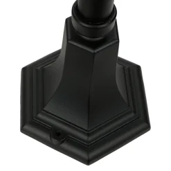 Außenleuchte BAARLE 76cm Schwarz IP43 Aluminium