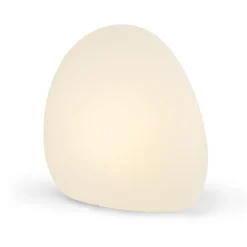 Außenleuchte IP44 65 cm E27 Weiß Dekolicht Stecker Kabel