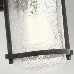 Außenleuchte IP44 Aluminium Regenglas Rustikal E27